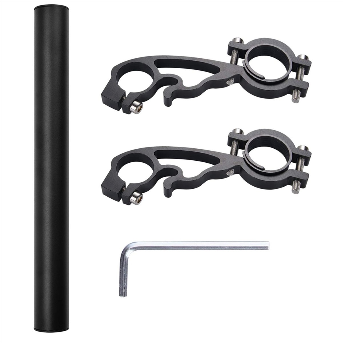 Mountain Biking Tube - A61P 25CM 블랙 튜브 자전거 핸들바